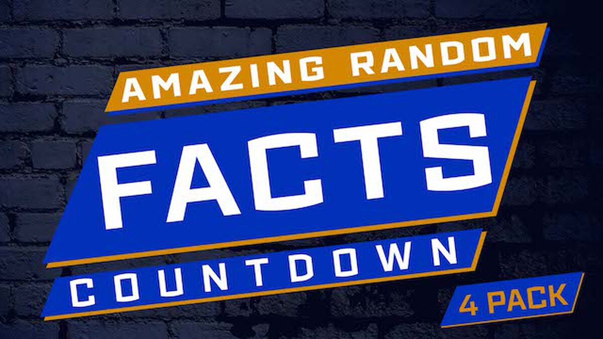 Amazing Random Facts Countdown 4-Pack image number 0